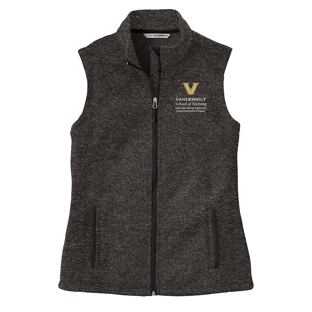 AG-ACNP Port Authority Ladies Sweater Fleece Vest