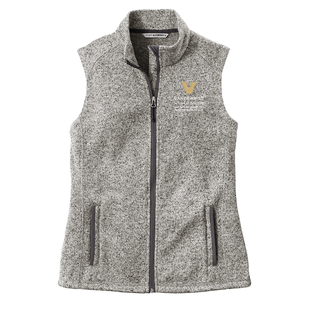 AG-ACNP Port Authority Ladies Sweater Fleece Vest