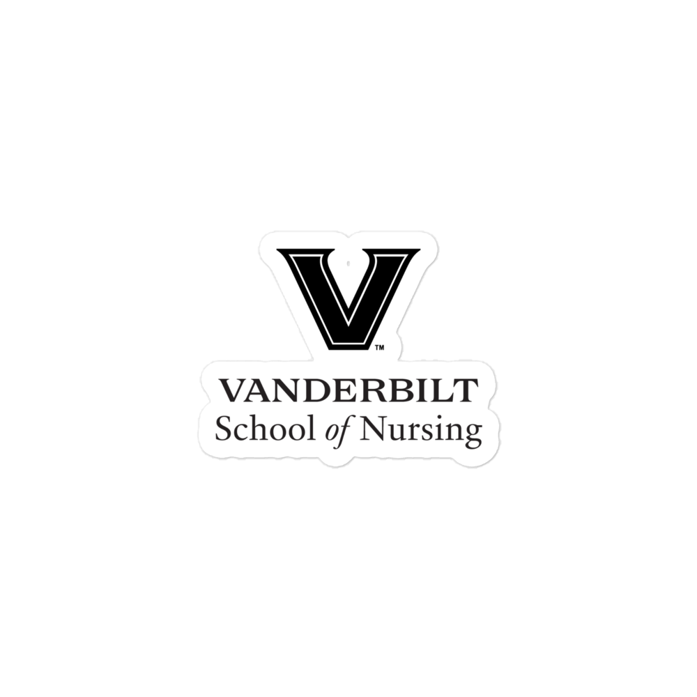 VU Nursing Bubble-free stickers