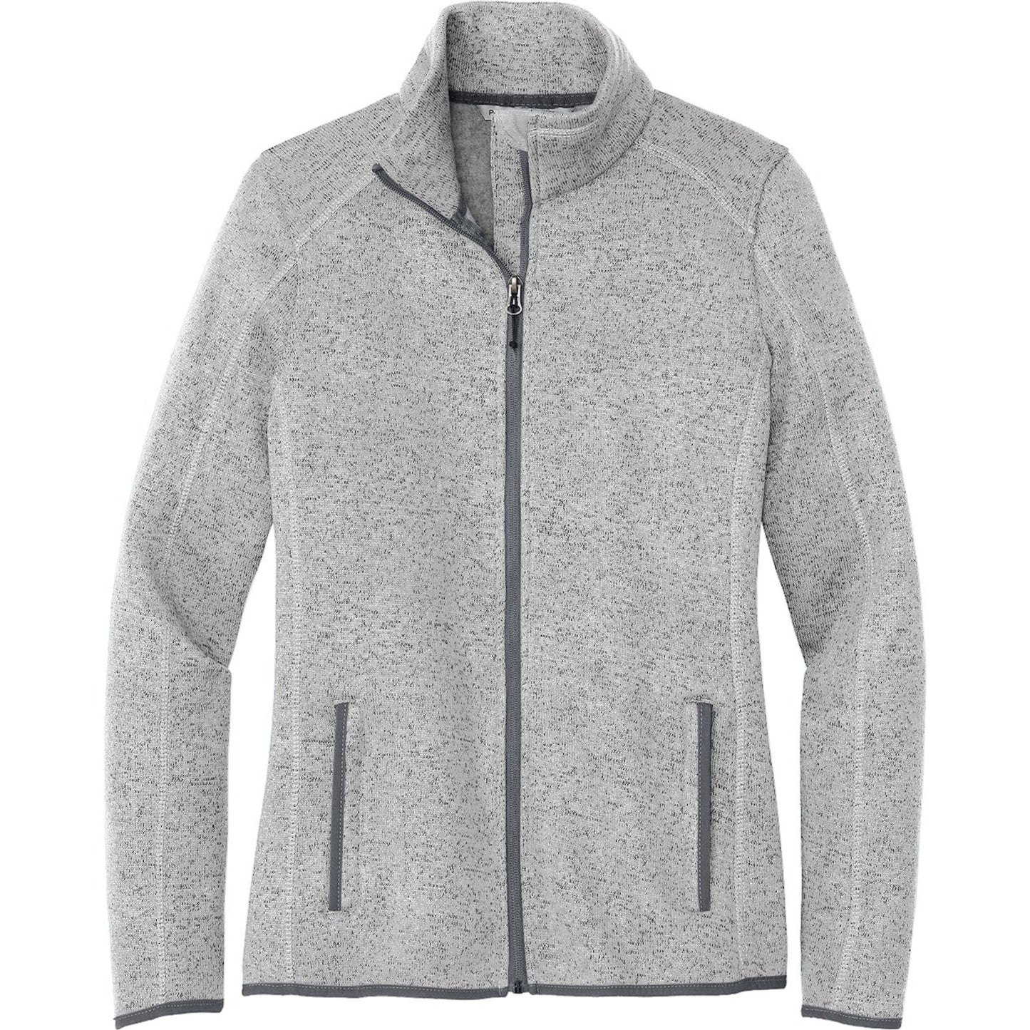 Port Authority® Ladies Sweater Fleece Jacket