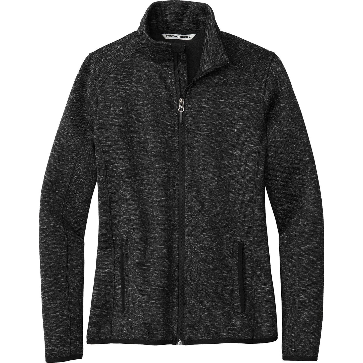 Port Authority® Ladies Sweater Fleece Jacket